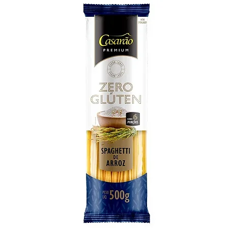 Spaguetti Premium Glúten Free 500g - Casarão