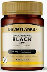 DR BOTANICO MACA PERUANA BLACK(MACA +ZMA)220MG