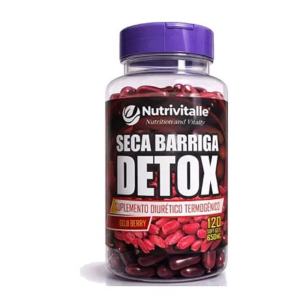 Seca Barriga Goji Berry 120 cápsulas - Nutrivitalle