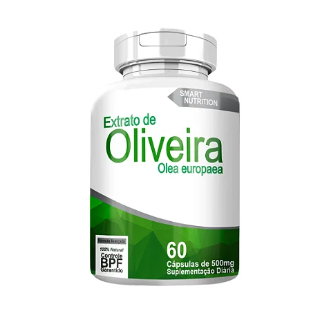 Folha de Oliveira 500mg 60 cápsulas - 4 Elementos