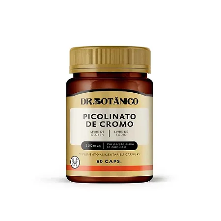 PICOLINATO DE CROMO 500MG 60 CAPS DR BOTANICO