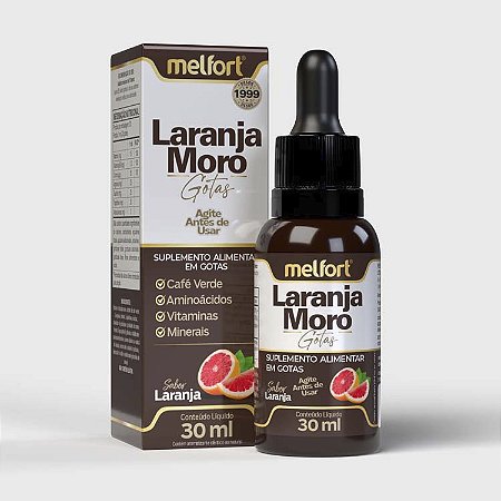 Laranja Moro Gotas 30ml Melfort