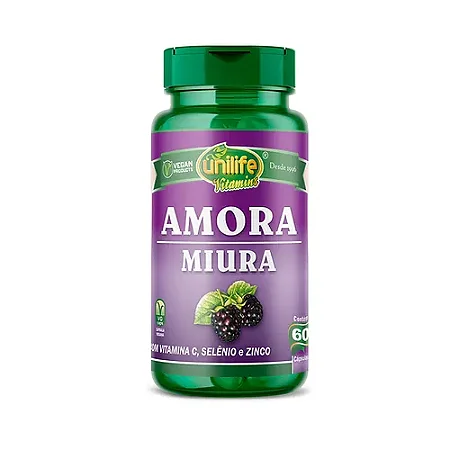 AMORA COM VITAMINAS 60 CAPS 1000MG - UNILIFE