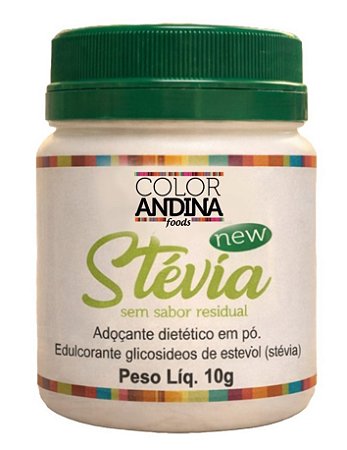Adoçante Stévia 10g - Color Andina
