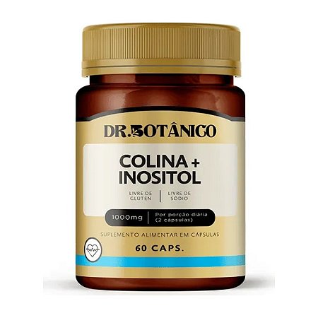 Colina e Inositol 1000mg 60caps - Dr. Botânico