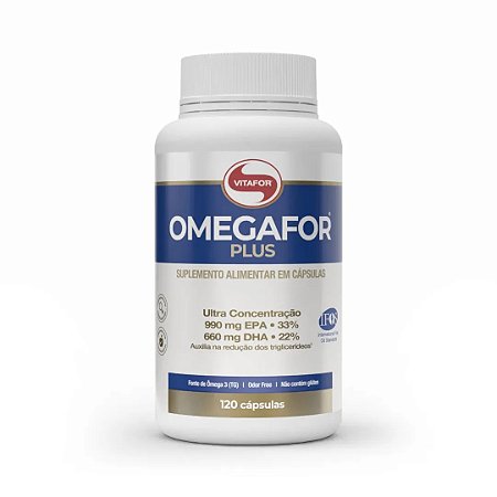 Omegafor Plus 120 Cápsulas - Vitafor