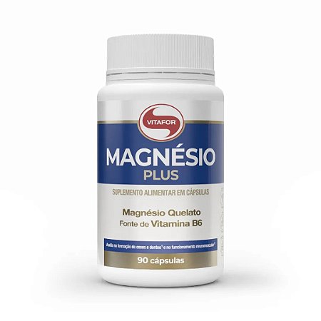 Magnésio Plus 90 cápsulas - Vitafor