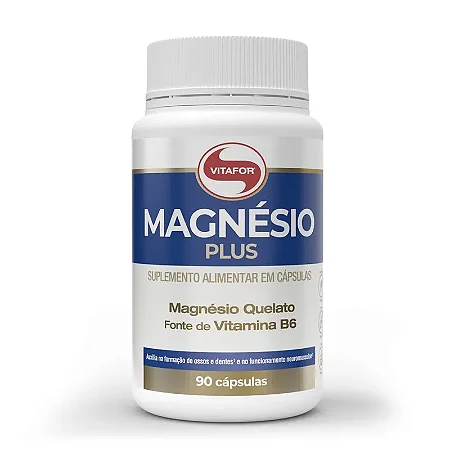 Magnésio Plus 90caps - Vitafor