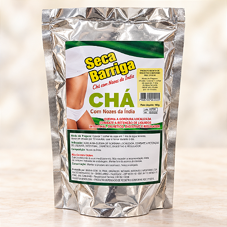 Chá Seca Barriga com Noz da Índia 120g - Vida Fiber