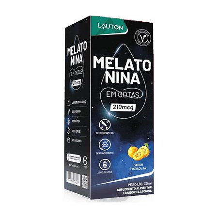 Melatonina em Gotas Premium 210mcg Clinical Series 30ml - Lauton