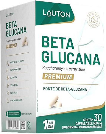 BETA GLUCANA 30 CPS CLINICAL SERIES - LAUTON