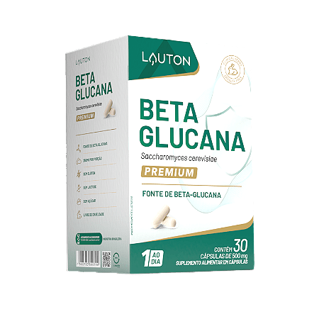 Beta-Glucana 250mg 30 Cápsulas (Clinical Series) - Lauton