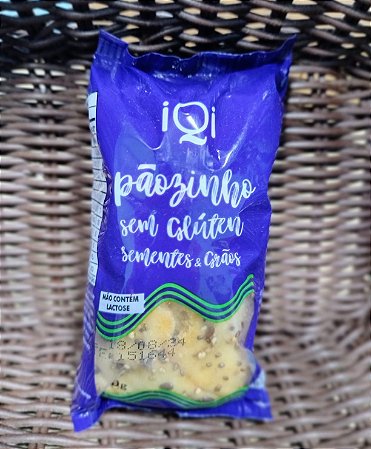 PAO DE SEMENTES E GRAOS - S/GLUTEN - 260g - IQI