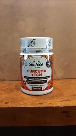 CURCUMA+TCM 1100MG 60 CPS +30 SOFTGELS SUNFOOD