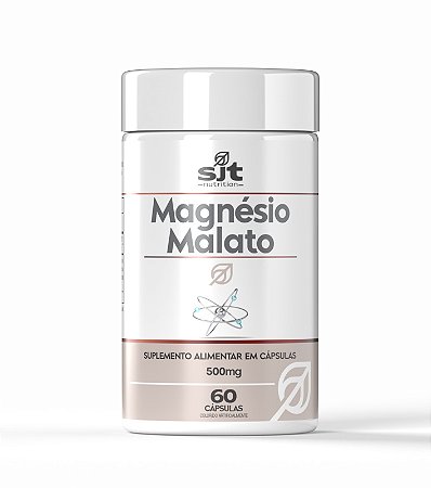 MAGNÉSIO MALATO 60 cps - SJT - MELFORT