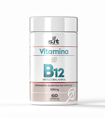 VITAMINA B12 METILCOBALAMINA 60 caps - SJT - MELFORT