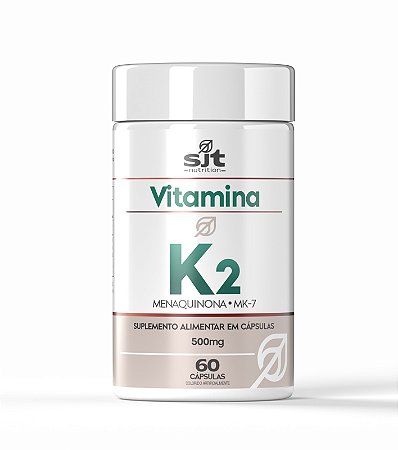 VITAMINA K2 MENAQUINONA - MK7 60 CAPS - SJT - MELFORT