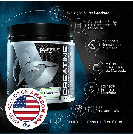 Creatina Creapure Muscle Feast 300g