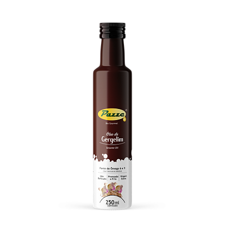 Óleo de Gergelim Prensado a Frio 250ml - Pazze