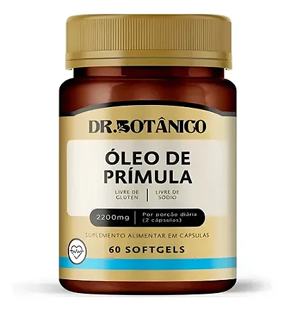 Óleo de Prímula 2000mg 60 softgels - Dr. Botânico