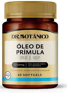 DR BOTANICO OLEO DE PRIMULA 2000MG 60 SOFTGELS