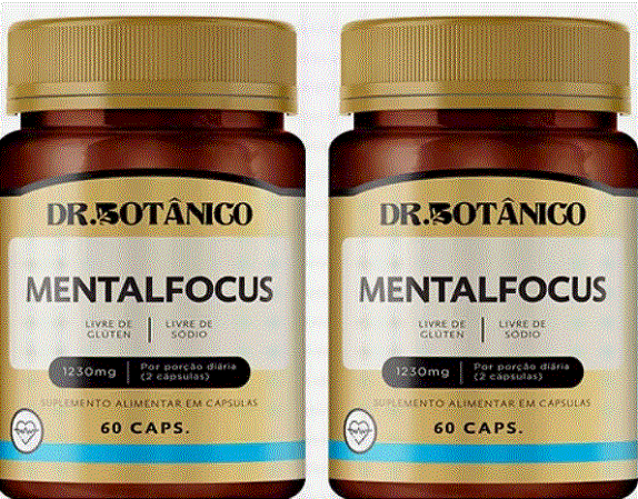 Dr. Botânico Mentalfocus 1230mg 60caps