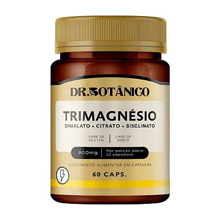 Trimagnésio 900mg 60 cápsulas - Dr. Botânico