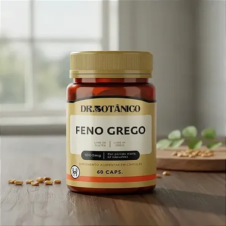 Feno Grego 1000mg 60 Caps - Dr. Botânico