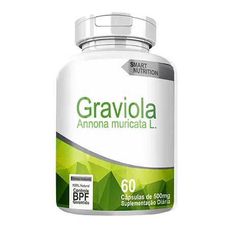 Graviola 500mg 60 cápsulas - 4 Elementos