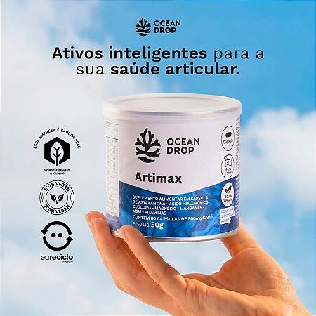 Artimax 60 Cápsulas 500mg - Ocean Drop