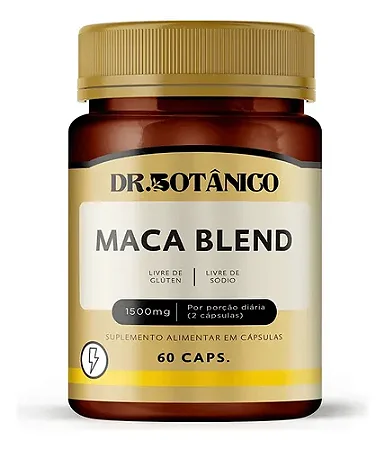 Maca Blend 1500mg 60 cápsulas - Dr. Botânico