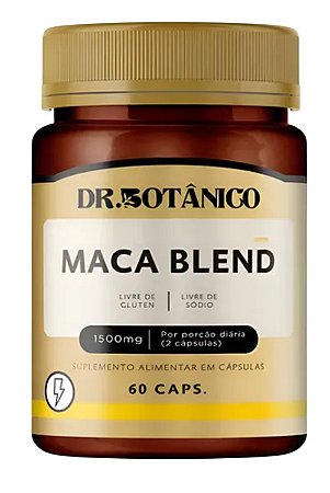 Maca Blend 1500mg 60 cápsulas - Dr. Botânico
