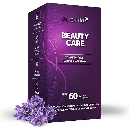 Beautycare 500mg 60 Cápsulas - Puravida