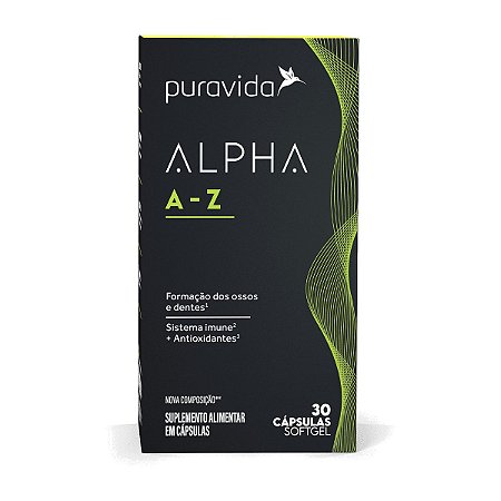 Alpha Polivitamínico A-Z 30 cápsulas Softgel - Puravida
