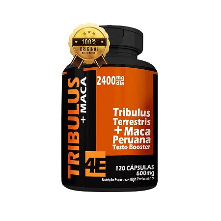 Tribulus + Maca Peruana Testo Booster 600mg 120 cápsulas - 4 Elementos