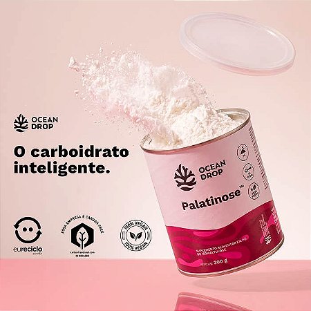 Palatinose em Pó 300g - Ocean Drop
