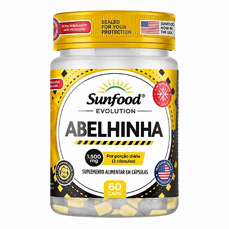 Abelhinha 1500mg 60 cápsulas - Sunfood Evolution