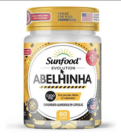 Abelhinha 1500mg 60 cápsulas - Sunfood Evolution