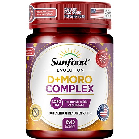 D+Moro Complex 1080mg 60 cápsulas - Sunfood Evolution