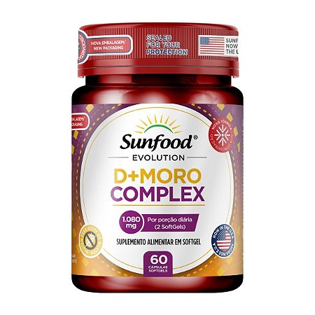 D+Moro Complex 1080mg 60 cápsulas - Sunfood Evolution