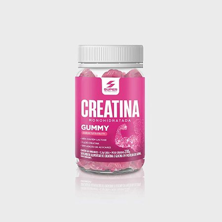 Super Gummy Creatina Tutti Frutti 60 Gomas 210g - Super Nutrition