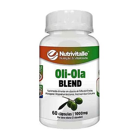 Oli-Ola Blend 1000mg 60 cápsulas - Nutrivitalle