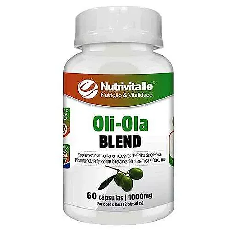 Oli Ola Blend 1000mg 60 cápsulas - Nutrivitalle