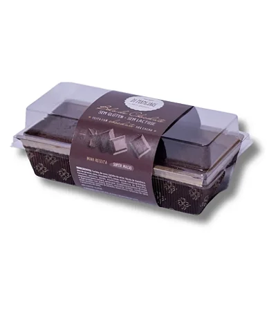 Bolo de Chocolate sem Glúten e sem Lactose 220g - Di Mangiare