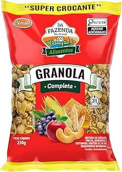Granola Completa 31 Ingredientes 230g - Da Fazenda