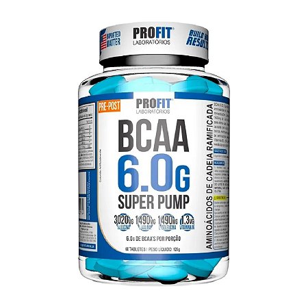 BCAA 6.0 Super Pump 60 tabletes - Profit