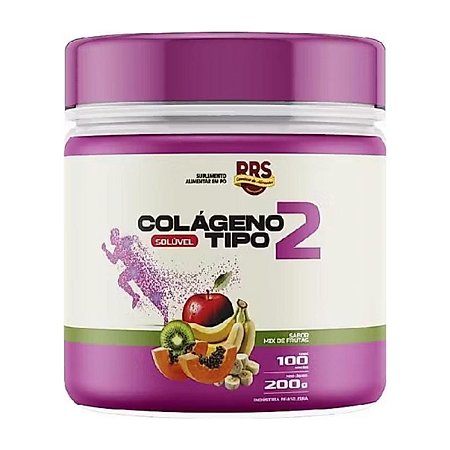 Colágeno Tipo II Mix de Frutas 200g - RRS