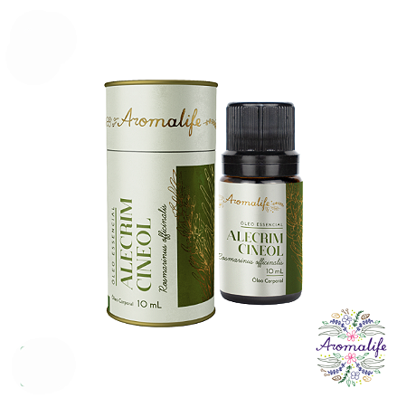 Óleo Essencial de Alecrim Cineol 10ml - Aromalife