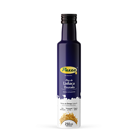 Óleo de Linhaça Dourada 250ml - Pazze