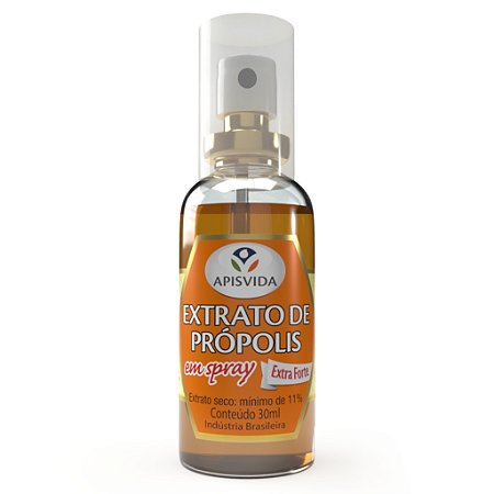 Extrato de Própolis Verde 11% Spray 30ml - Apisvida